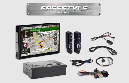 All parts included - Freestyle Navigation System X903D-F