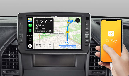 Online Navigation with Apple CarPlay - X902D-V447